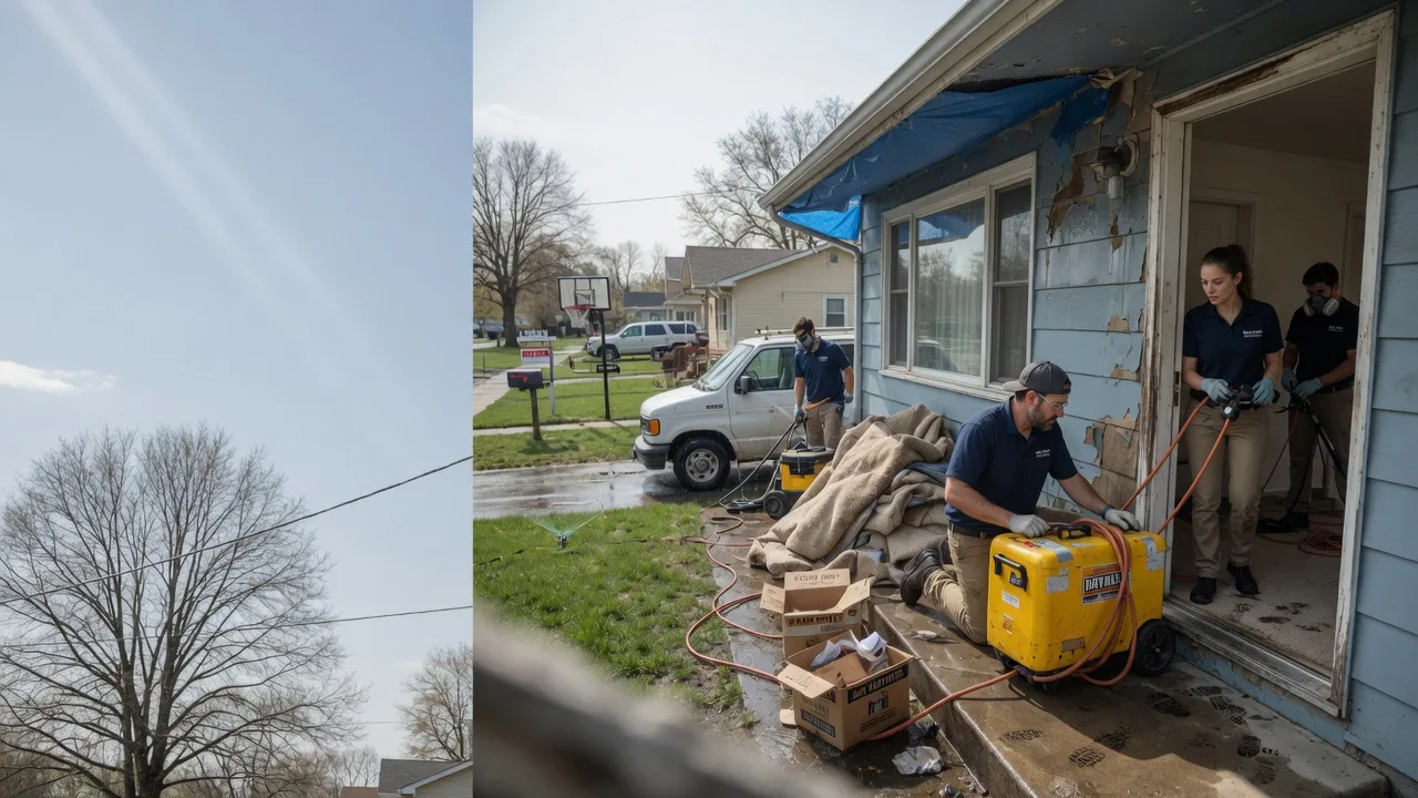 Basement Flood Cleanup in Beverly, KY near me